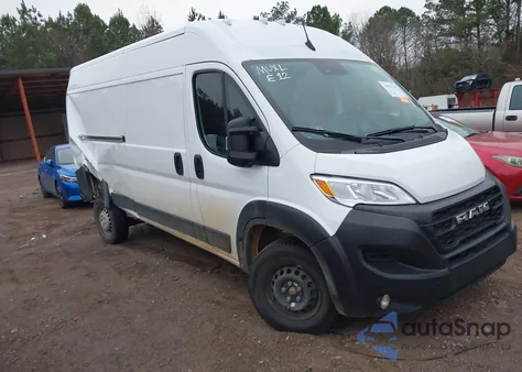 2025 Ram Promaster 2500 Tradesman High Roof 159 Wb W/Pass Seat z USA, uszkodzony, nr VIN 3C6LRVDG2SE507541